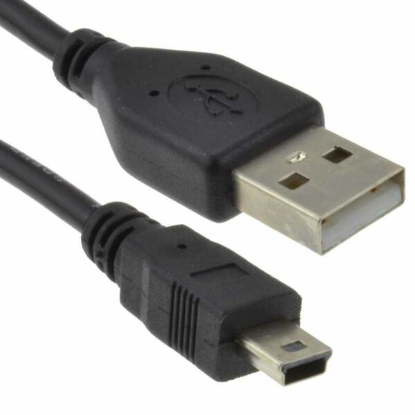 Кабель USB 2.0 Тип A - Mini USB, цвет чёрный Philips